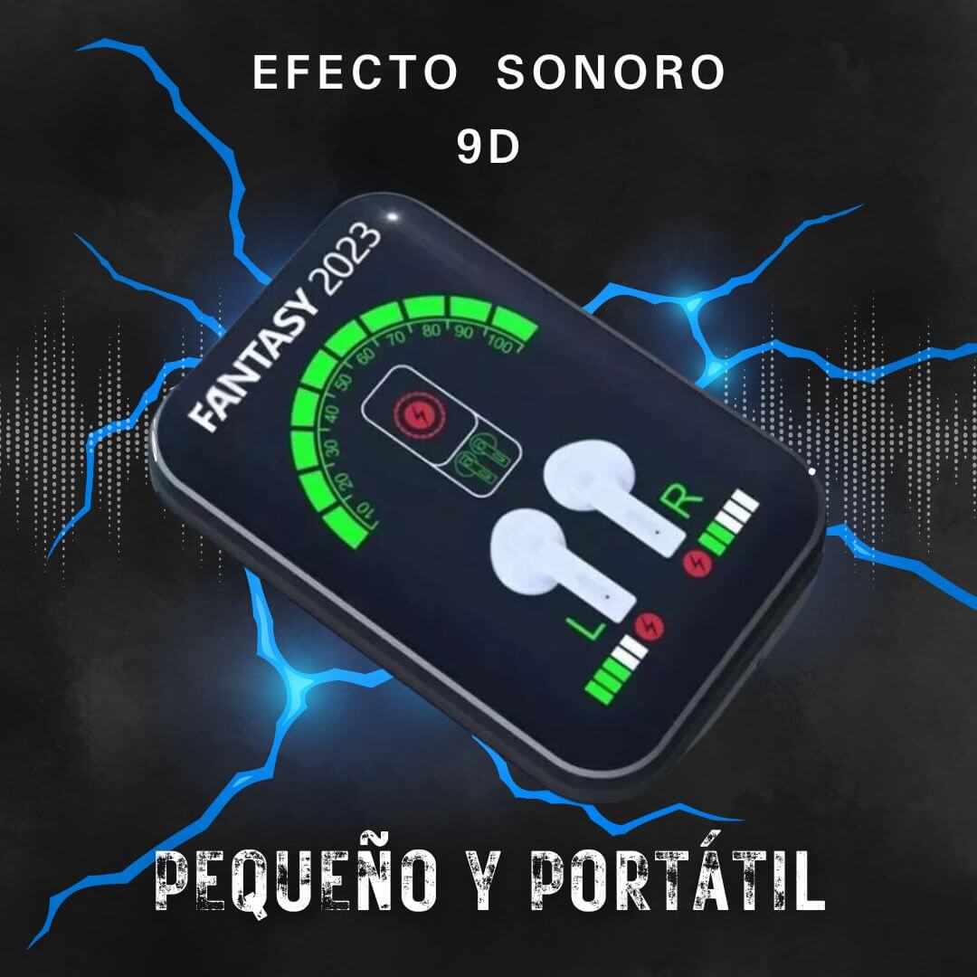 SoundAura® Auriculares inalámbricos con Bluetooth y Pantalla
